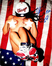 Abella Anderson signed model B 8x10 Photo -PROOF- -CERTIFICATE- (A0179) picture