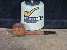 Sergey Ailarov Long Smooth Oval-shank Apple Tobacco Smoking Pipe picture