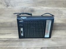 Vintage TOSHIBA 8 Transistor Radio 8M-310 w/ Leather Case Japan - Tested / Works picture