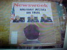 NEWSWEEK MAGAZINE AUGUST 31 1970 MILITARY JUSTICE TRIAL picture