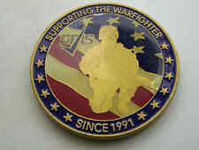DEFENSE FINANCE AND ACCOUNTING SERVICE SUPPORTING THE WARFIGHTER CHALLENGE COIN picture
