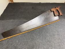 Rare Vintage Columbian Rip Saw Etched Brown-Camp Hardware 4 TPI USA  picture