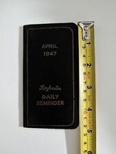Vintage Advertising Booklet Raybestos Daily Reminder with Calendar 1947 picture