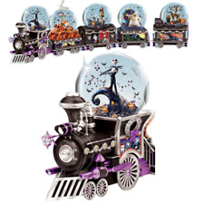 Nightmare Before Christmas ALL ABOARD FOR HALLOWEEN Glitter Globe Music Train #1 picture
