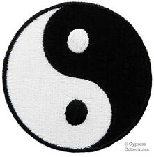 YIN YANG PATCH embroidered iron-on MARTIAL ARTS KARATE GI EMBLEM TAI CHI PEACE picture