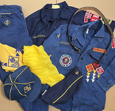 Cups Scouts BSA Uniform Lot button Up Shirts Pants Hats Scarf Patches Belt Youth picture