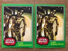 Lot of (2) 1977 Star Wars C-3PO 