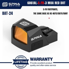 SPINA OPTICS BAT-24 3MOA Red Dot Shake Awake S-FR Footprint HS407C/507C/507T picture