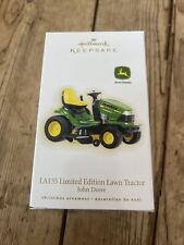Hallmark Ornaments John Deere LA135 Limited Edition Lawn Tractor picture