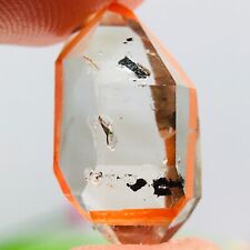 TOP Natural Herkimer diamond crystal enhydro Moving Water quicksand Droplet 1.7G picture
