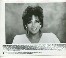 Oprah Winfrey - TV Show Host  1990  VG press photo P1N picture