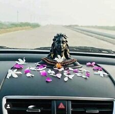 New Lord Adi yogi Shiva Statue for Car Dash Board, Pooja Gift Shiv picture