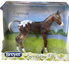 Breyer Horse 9197 Espresso Appaloosa Springtime Foal Filly 10” H 1: 6 SCALE 2017 picture