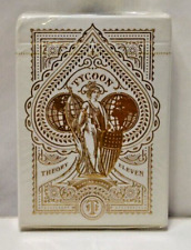 Theory11 Tycoon Ivory Playing Cards New picture