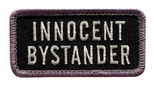 Innocent Bystander Tactical Patch [Hook Fastener - 3.0 X 1.5 MP3} picture