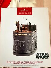 Hallmark CARBON FREEZING CHAMBER Star Wars '23 Han Solo Carbonite w/ POWER CORD picture