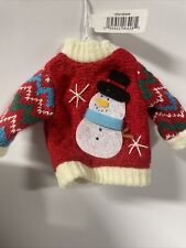 Plush Ornament, Christmas Sweater NEW picture