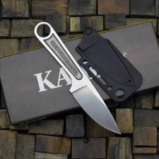 Ka-Bar Wrench Fixed Knife 3" Blade 425 Carbon Steel One Piece. . picture