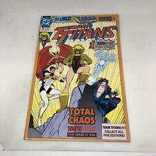 Team Titans #1 VF- DC Comic Book 1992 Terra Variant Cover 1E picture