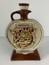 Collectible Decanter Loyal Order Of Moose Moosehaven Mooseheart 3D Moose Emblem picture