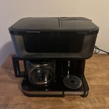 Farberware Side by Side Single Serve or 12 Cup Coffee Maker, Black w/ Stainless picture