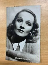 VINTAGE MARLENE DIETRICH ACTRESS FRENCH PHOTO POSTCARD (LL) picture