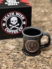 Death Wish Coffee Grim Reaper Collector Souls Volume 2 Mug Hooded Robe Scythe LE picture