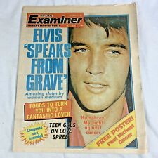 National Examiner Elvis Presley Speaks From Grave September 27, 1977 picture