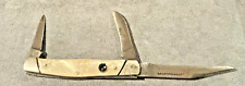 Vintage Primble Belknap How Inc. Stamp 5371 Cracked Ice handles-issues--3316.23 picture