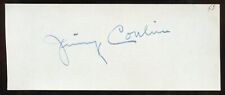 Jimmy Conlin d1962 signed autograph auto 2x5 cut Actor in My Little Chickadee picture