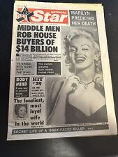 National STAR newspaper June 8, 1974 Marilyn Monroe Predicted Her Death. picture