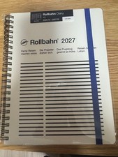 Rollbahn 2027 A5 Monthly Planner Calendar 2026 Oct - 2027 Dec picture