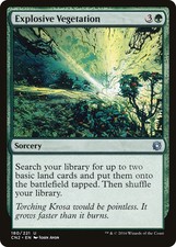 Explosive Vegetation [Conspiracy: Take the Crown] Magic MTG picture
