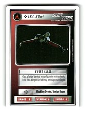 1994 Star Trek Unlimited Premiere Trading Card I.K.C. K'Vort Ship C picture