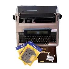 Vintage Panasonic KX-E4000 Electric Typewriter w/ KX-ED8 Display & Extras picture