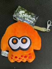 1PCS New Splatoon Inkling Squid Card Bag Orange keychain Plush Toy  picture