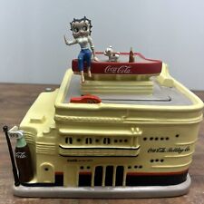 Betty Boop Ship Building Cookie Jar Limited Edition Numbered RARE Coke Coca Cola picture