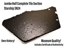 SpaceX Starship SN24 S24 Jumbo  Near 1/2 Complete Thermal Heat Shield Tile RARE picture