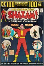 SHAZAM  8 100 pg Giant reprinting 1st Black Adam, Mary Marvel Fine+ DC Comic picture