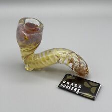 Small Sherlock Color Changing Glass Smoking Tobacco Pipe Bowl - 3.5