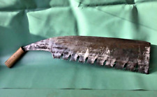 Vintage Japanese Antique Old Hand Saw Carpentry Tool Big Long Blade Used #1 picture