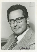 I.V. Yannas - Signed Photograph (Engineer Who Developed Artificial Skin) picture