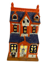 Temp-Tations By Tara Boofetti Halloween House Light Up Handpainted Tested Works picture