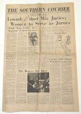 THE SOUTHERN COURIER Newspaper Feb. 12-13, 1966 Highlander Center Subscription  picture