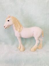 Schleich - 2012 White Shire Horse - Mare With Braids picture