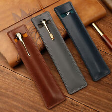 3PCS Pocket Protectors for Pens Leather Pen Pouch Sleeve Fountain Pen Holder picture