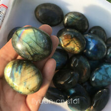   A+++Wholesale！Natural Labradorite Rock Polished Crystal Quartz Healing 1KG picture