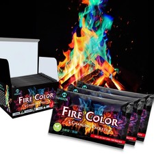Fire Color Changing Packets - Fire Pit, Campfires, Outdoor Fireplaces, 12 Pack picture