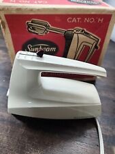 Vintage Sunbeam Mixmaster H (Original Box, Ads, Recipe Book) Tested And Working picture