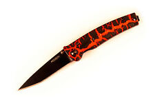 Mcusta MC-4BC-D11 Seki Japan Limited Katana Orange/Black Tanto Pocket Knife picture